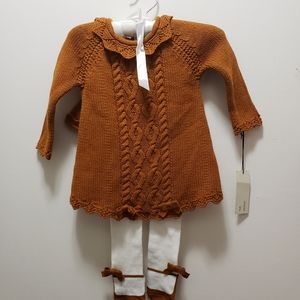 Sweater Outfit with Bonnett